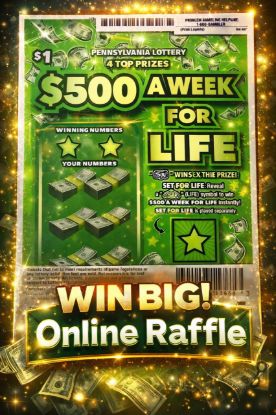 Picture of Full Pack of $1 Lottery Scratch Offs #3