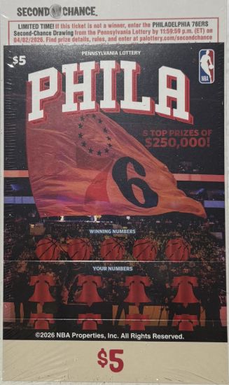 Picture of Full Pack of $5 Lottery Scratch Offs #3