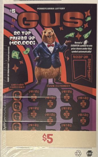 Picture of Full Pack of $5 Lottery Scratch Offs #5