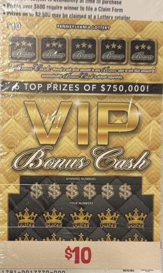 Picture of Full Pack of $10 Lottery Scratch Offs #3