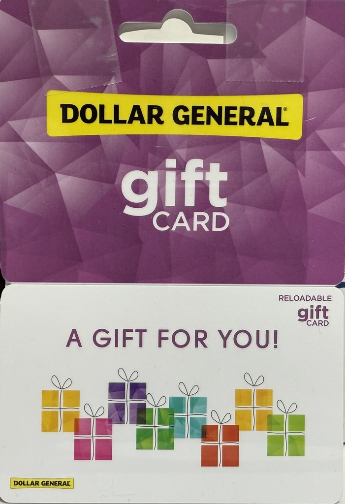 $100 Dollar General Gift Card